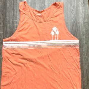 Old Navy Mens Soft-Washed Tropical Tanktop